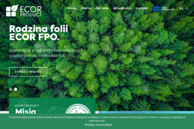 Ecor Product. Sp. z o.o. Opakowania. Druk fleksograficzny. Studio graficzne