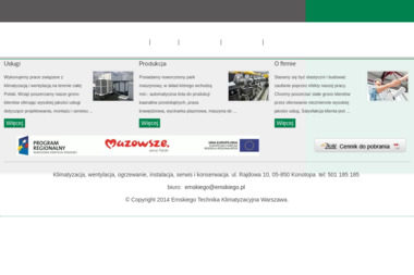 Emskiego. Technika klimatyzacyjna, serwis, monitoring temperatury GSM - Montaż Rekuperacji Warszawa