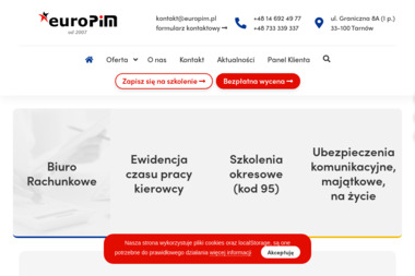 EuroPiM SC. M. Imioło, P. Kłusek - Obsługa IT Tarnów