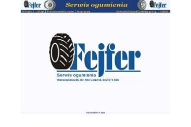 Fejfer. Wulkanizacja, opony, felgi - Opony i felgi Gdańsk