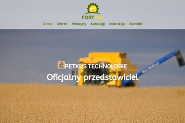 Fortpol. Sp. z o.o. Przedstawiciel firmy Petkus - Maszyny rolnicze Pszczółki