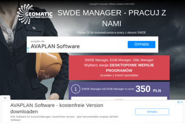 Geomatic. Sp. z o.o. Systemy informacji przestrzennej - Inżynieria Oprogramowania Wrocław
