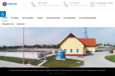 Hydro-Lew. Sp. z o.o. Usługi wodno-kanalizacyjne - Niwelacja Terenu Lewin Brzeski