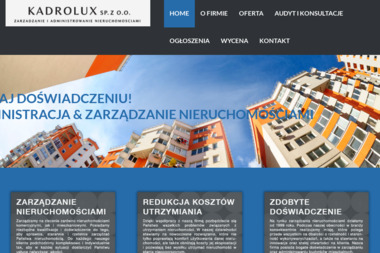 Kadrolux. Zarządzanie i administrowanie nieruchomościami. Kobyliński R. - Zarządzanie Wsp&oacute;lnotą Mieszkaniową Warszawa