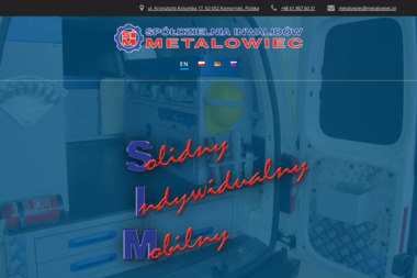 Metalowiec. Sp&oacute;łdzielnia Inwalid&oacute;w. Producent wentylator&oacute;w i Systemu SIM - Montaż Rekuperacji Poczta Poznań) Poznań