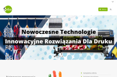 TeBa Barbara Teodorczyk. Plotery, drukarki wielkoformatowe, programy RIP - Identyfikacja wizualna Łódź