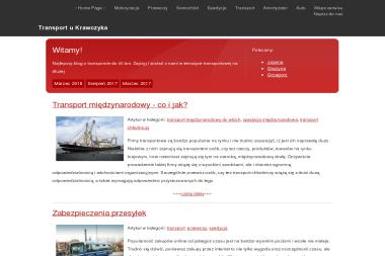Krawczyk Witold. Transport - Przewóz Osób Warszawa