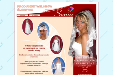 Sonia. Salon mody ślubnej - Hurtownia Odzieży Słupsk