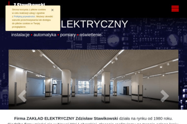 Stawikowski Zdzisław. Zakład elektryczny - Projekty Elektryczne Lębork