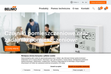 Belimo Siłowniki SA. Siłowniki i zawory z siłownikami do instalacji HVAC - Systemy Rekuperacji Warszawa
