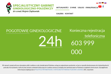 Specjalistyczny Gabinet Ginekologiczno-Położniczy dr n.med. Wojmir Ziętkowiak - Ginekolog Poznań