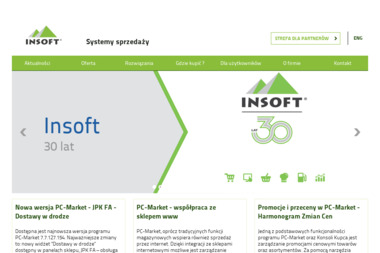 Insoft Sp. z o.o. CRM i oprogramowanie dla sklepów - Usługi Programowania Kraków