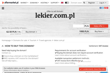 Lekier. Biuro podr&oacute;ży. Touroperator Francja - Oferty Wczas&oacute;w Warszawa