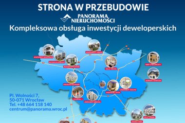 Panorama Nieruchomości. Centrum nieruchomości komercyjnych - Mieszkania Wrocław