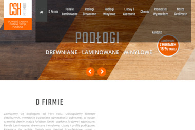 CSK. Podłogi - Panele Podłogowe Warszawa