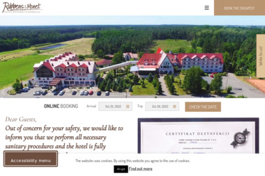 Rubbens. Hotel, restauracja - Noclegi Łysomice