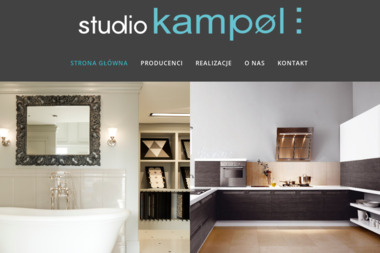 Studio Kampol. Sp. z o.o. Wyposażenie kuchni i łazienek - Nowoczesne Domy Warszawa