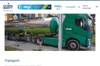 Transtech. Sp. z o.o. Usługi sprzętowe i transportowe - Transport Drogowy Police