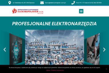 Elektromajster. Centrum sprzedaży i napraw elektronarzędzi - Naprawa Wiertarek Gdynia
