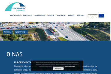 Europrojekt Gdańsk. Sp. z o.o. Projektowanie dróg, mostów, budynków - Biuro Projektowe Gdańsk