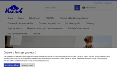 Med-Orth. Specjalistyczna firma ortopedyczna. Zaopatrzenie ortopedyczne i rehabilitacyjne