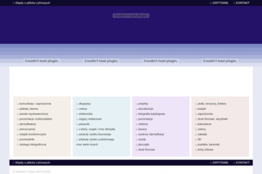 Profiko. Projekty graficzne, fotografia, slajdy - Projektowanie Reklam Warszawa
