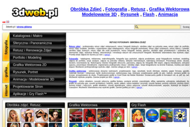 3dweb.pl- Strony WWW, Grafika 3d, Reklama, Fotografia