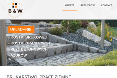 Firma Wielobranżowa B&W S.C. - Profesjonalne Brukarstwo Dąbrowa Górnicza