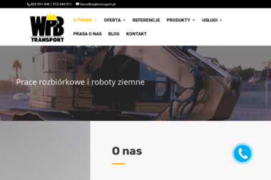 WPB TRANSPORT - Studnie głębinowe Trąbki Wielkie