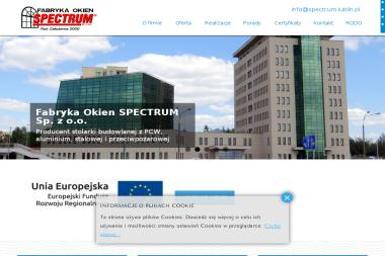 Fabryka okien Spectrum Sp. Z o.o. - Okna Siedlce