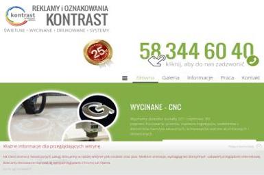 KONTRAST Producent Reklam - Introligator Gdańsk