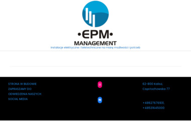 ZPHU EPM - Doskonałe Projekty Instalacji Elektrycznych Kalisz