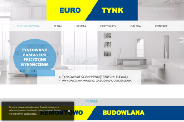 EuroTYNK - Produkcja Tynków i Farb - Solidne Kamieniarstwo Słupsk