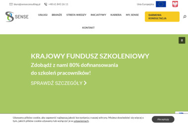 SENSE consulting sp. z o.o. - Dofinansowanie na Rozwój Firmy Poznań