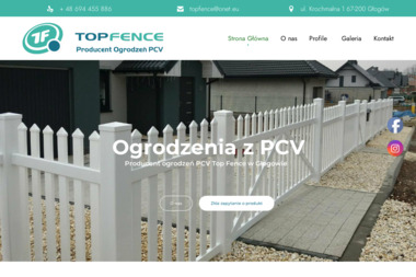 TOP FENCE sp.c. - Producent Ogrodzeń Panelowych Głogów