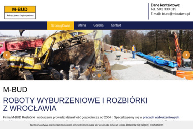 M-BUD Roboty ziemne i wyburzeniowe - Studnie głębinowe Wrocław