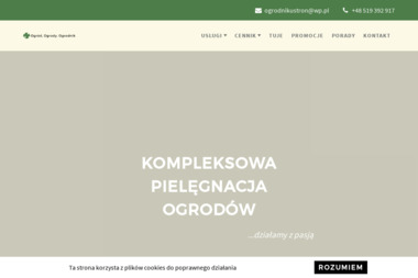 "Firma Ogrodnik Adrian Wojtas" - Rewelacyjne Projektowanie Krajobrazu Cieszyn