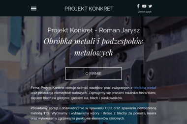 Projekt Konkret Roman Jarysz - Wózki Widłowe Dobieżyn