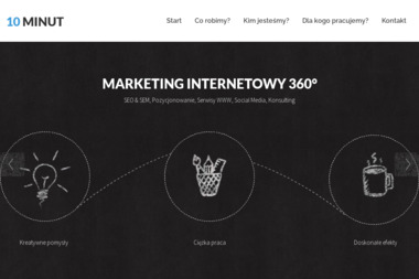Agencja Interaktywna 10 Minut Marketing - Obsługa Stron Internetowych Nadarzyn