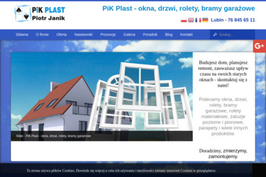 PiK Plast Piotr Janik - Wysokiej Klasy Okna PCV Lubin