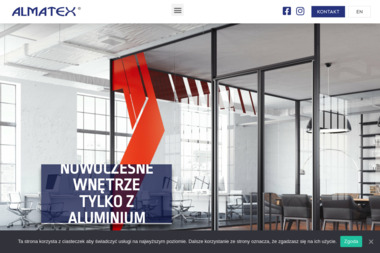 ALMATEX - Producent Stolarki Aluminiowej Zielonka