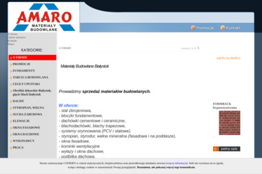 Amaro MB - Ogrodzenia panelowe Choroszcz
