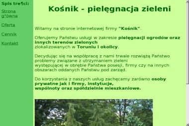 Kośnik - Prace Ogrodnicze Górsk