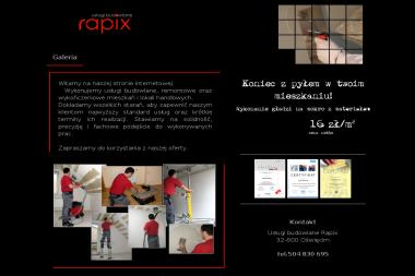 Usługi Budowlane "Rapix" - Płyta karton gips Oświęcim