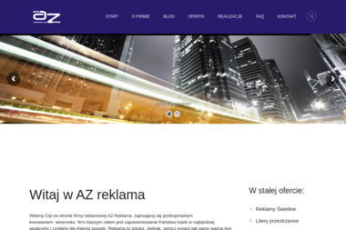 AZ REKLAMA Arkadiusz Zadłużny - Projektowanie Reklam Warszawa