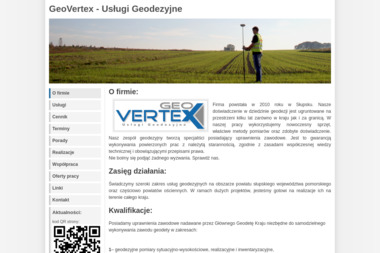 GeoVertex - Usługi Geodezyjne - Perfekcyjne Budownictwo Drogowe w Słupsku