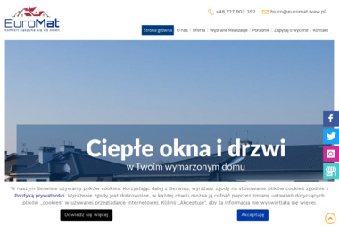 EuroMat Okna Drzwi - Profesjonalny Montaż Rolet Dzień Noc Pruszków