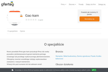 Gac-kam - Styropian Kartuzy