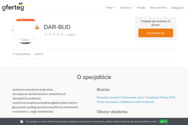 DAR-BUD - Utalentowany Kierownik Budowy w Łęczycy