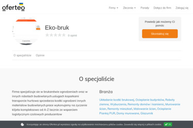 Eko-bruk - Budowa Kominka Bielany